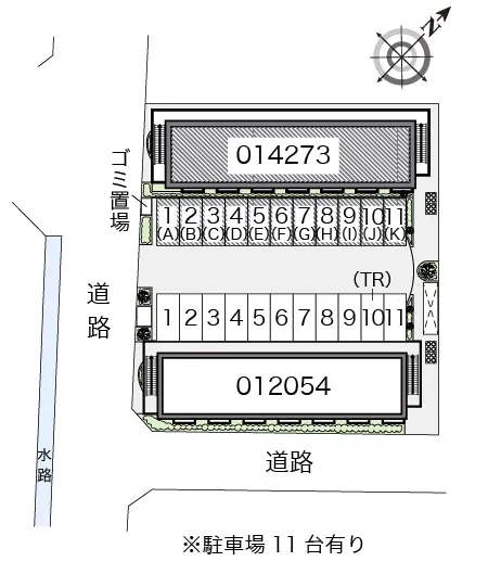 ★手数料０円★泉佐野市日根野　月極駐車場（LP）